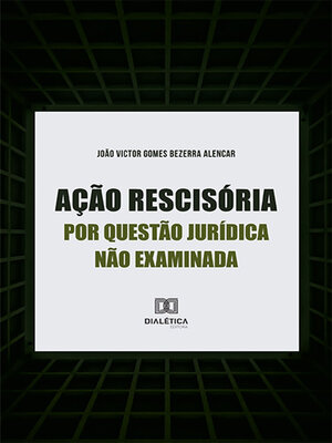 cover image of Ação rescisória por questão jurídica não examinada